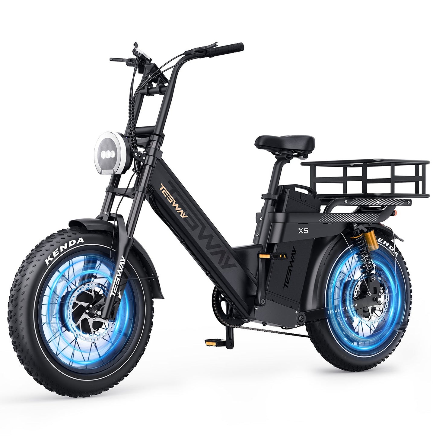 TESWAY Large Rear Basket