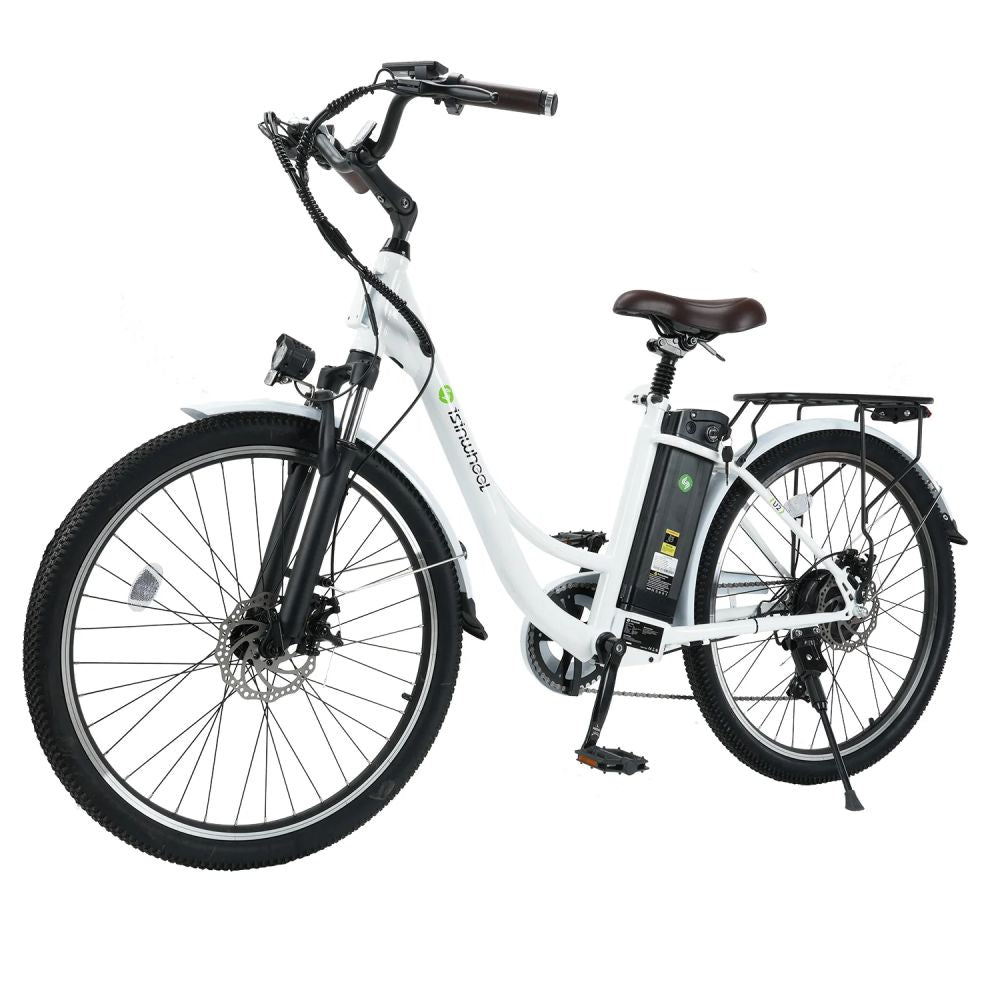 ISINWHEEL U2 26 Cruiser Commuting Electric Bike 500W Motor 36V 13Ah Battery