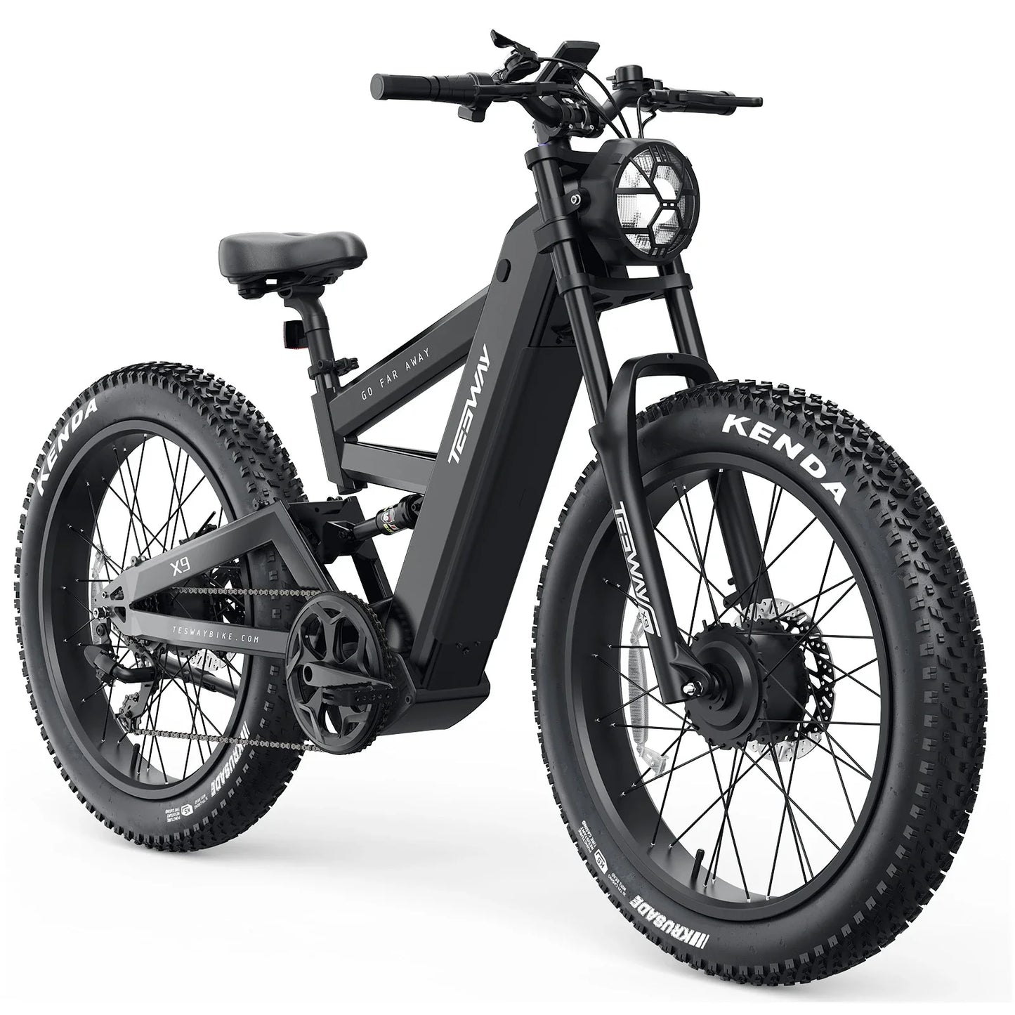 TESWAY X9 AWD - 4000W Dual Motors Electric Mountain Bike | Pre-sales