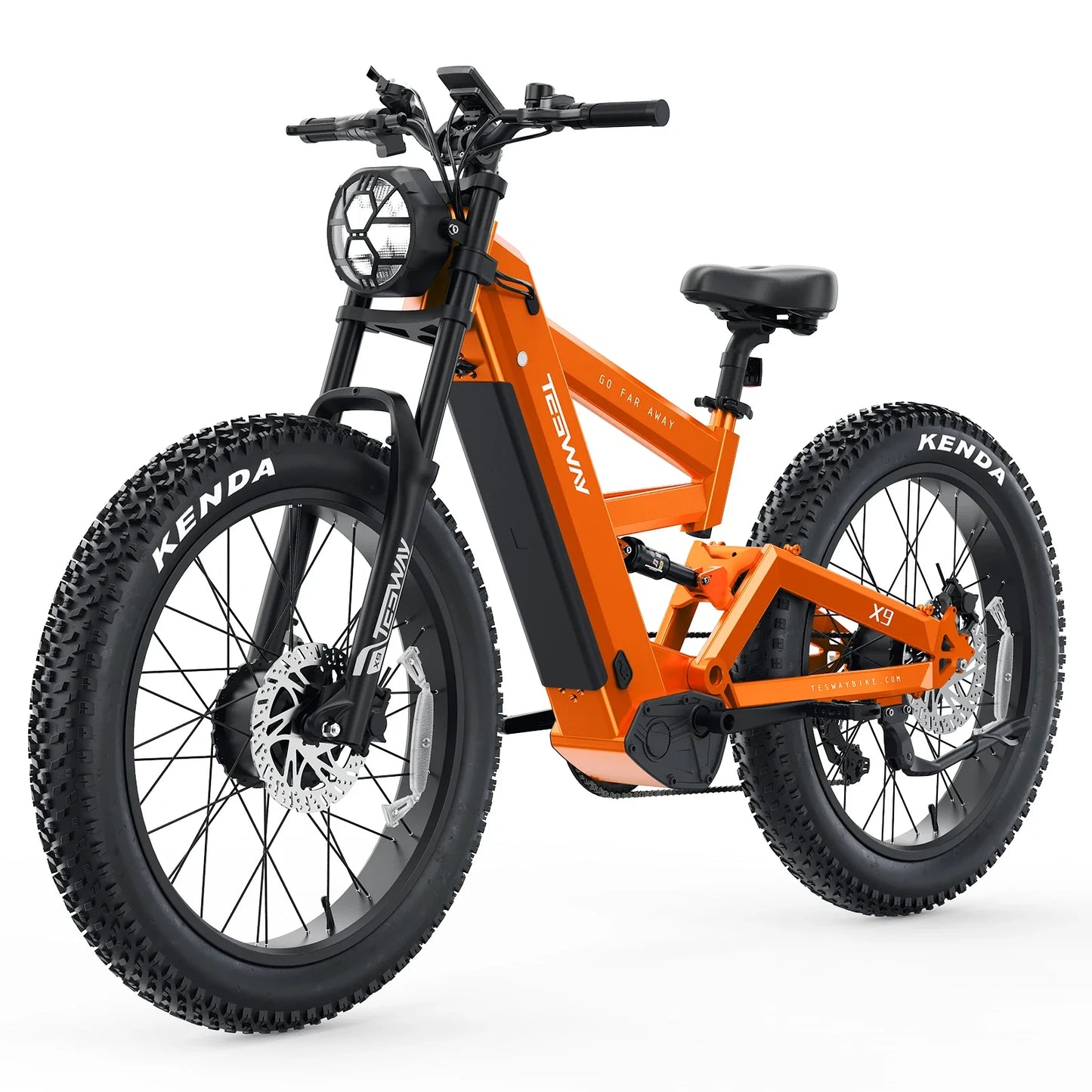 TESWAY X9 AWD - 4000W Dual Motors Electric Mountain Bike | Pre-sales