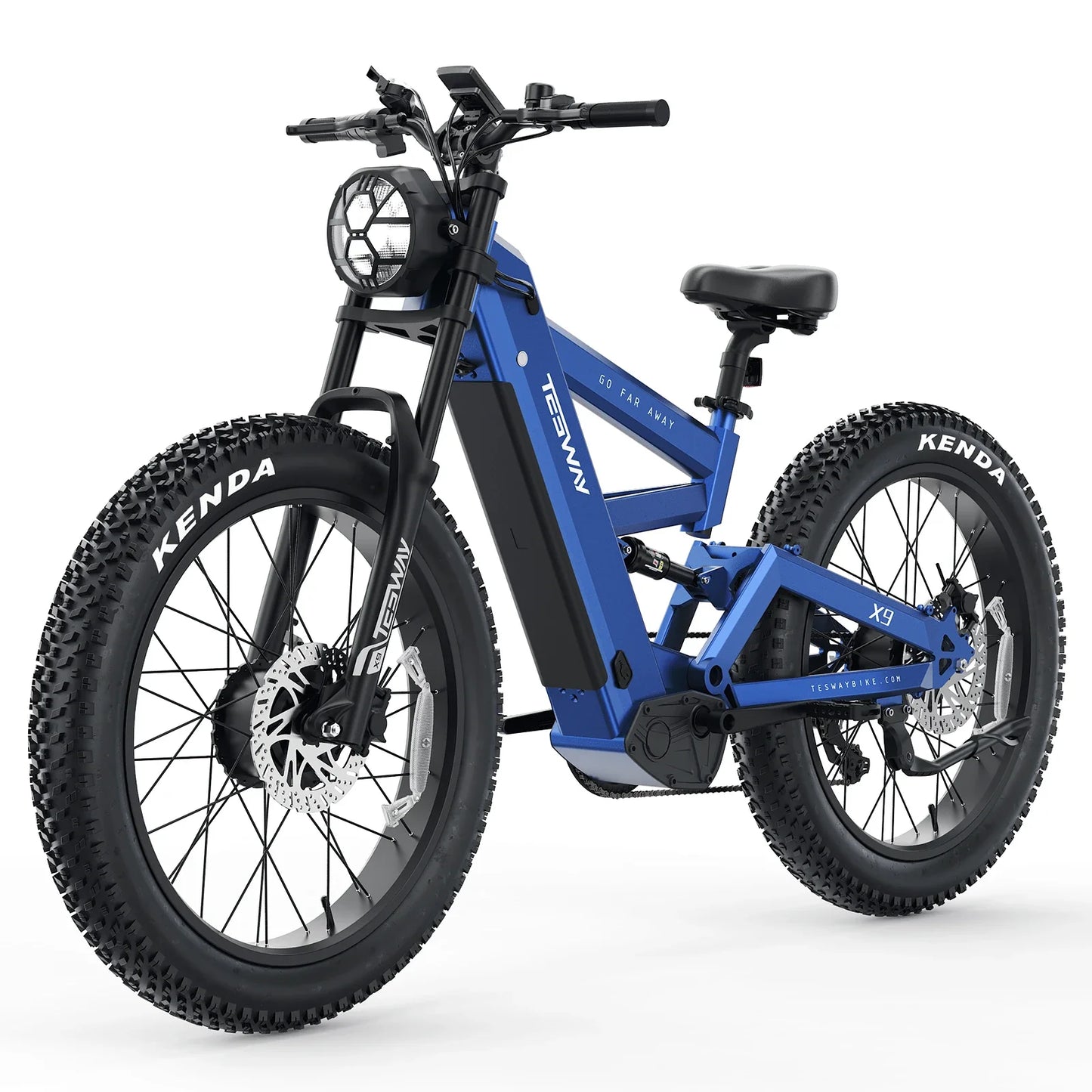 TESWAY X9 AWD - 4000W Dual Motors Electric Mountain Bike | Pre-sales