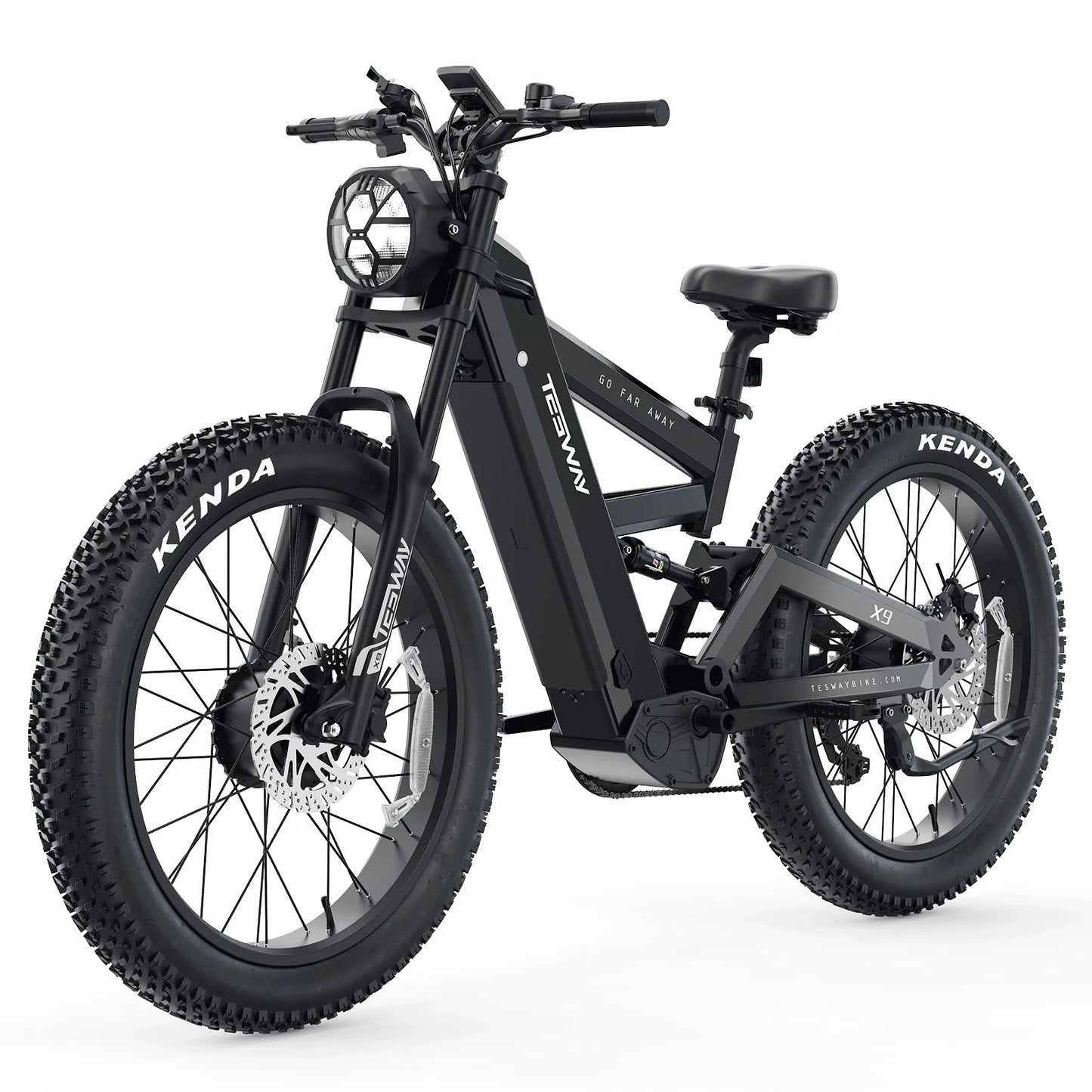TESWAY X9 AWD - 4000W Dual Motors Electric Mountain Bike | Pre-sales