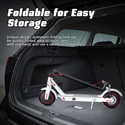 Le scooter électrique Lamtier T4 PRO peut être facilement plié et rangé dans le coffre