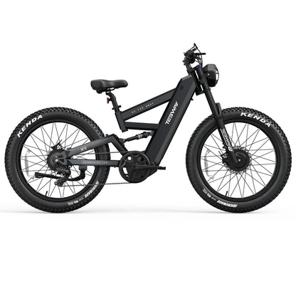 TESWAY X9 AWD - 4000W Dual Motors Electric Mountain Bike | Pre-sales