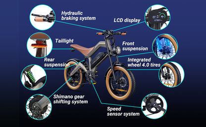 LAMTIER M20 electric bicycle