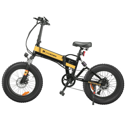CYCROWN Knight 20 Folding Electric Bike 750W Peak Motor 48V 12.5Ah Battery