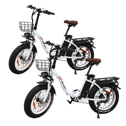DRVETION CT20 Step-Thru Electric Bike Combo