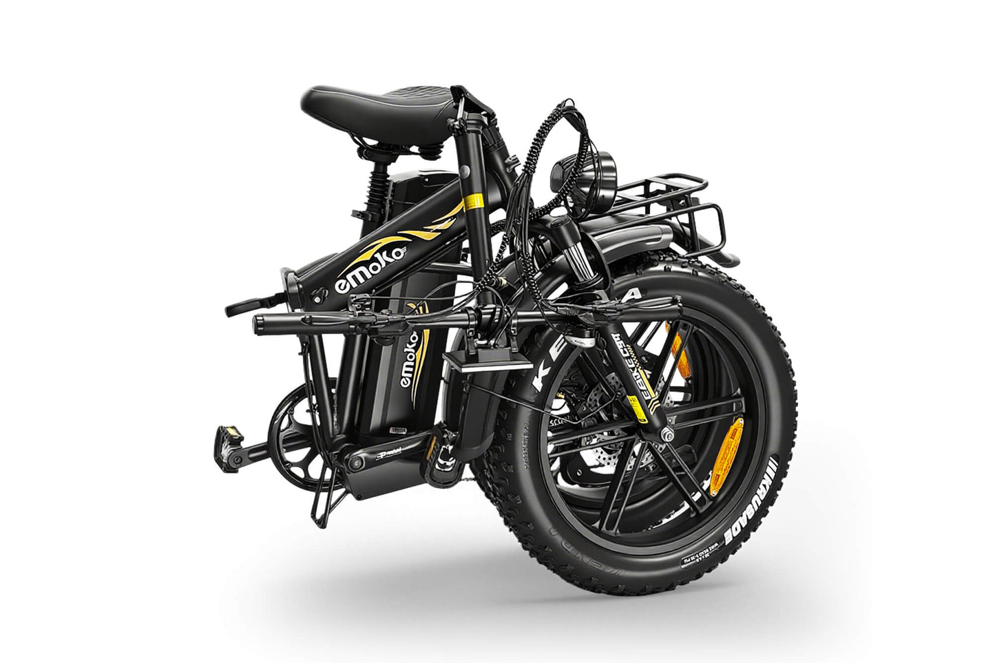 Emoko C94 Cargo Food Delivery ebike 150-200KM Long Range 48V 20*4 Inch Fat Tire Electric Bicycle