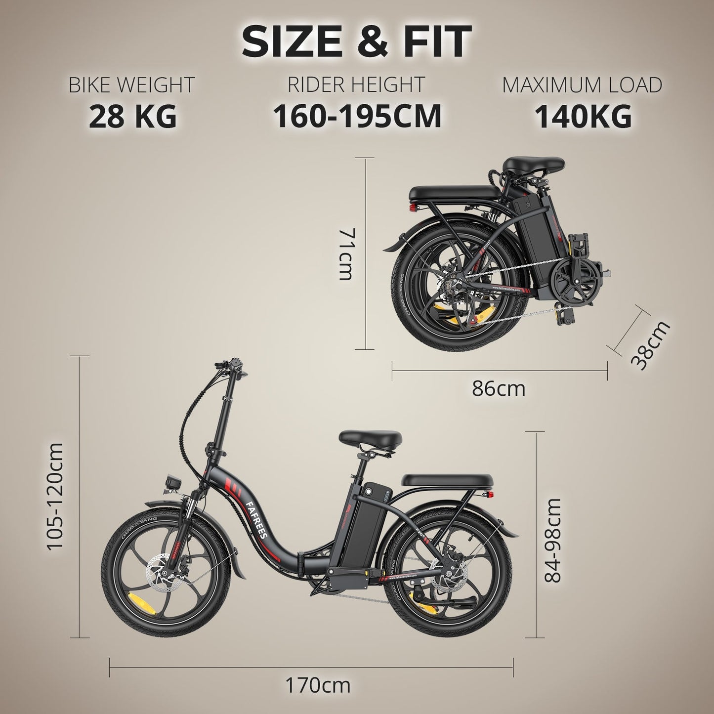 [EU] FAFREES F20+ Foldable 20 Fat-tire E-Bike