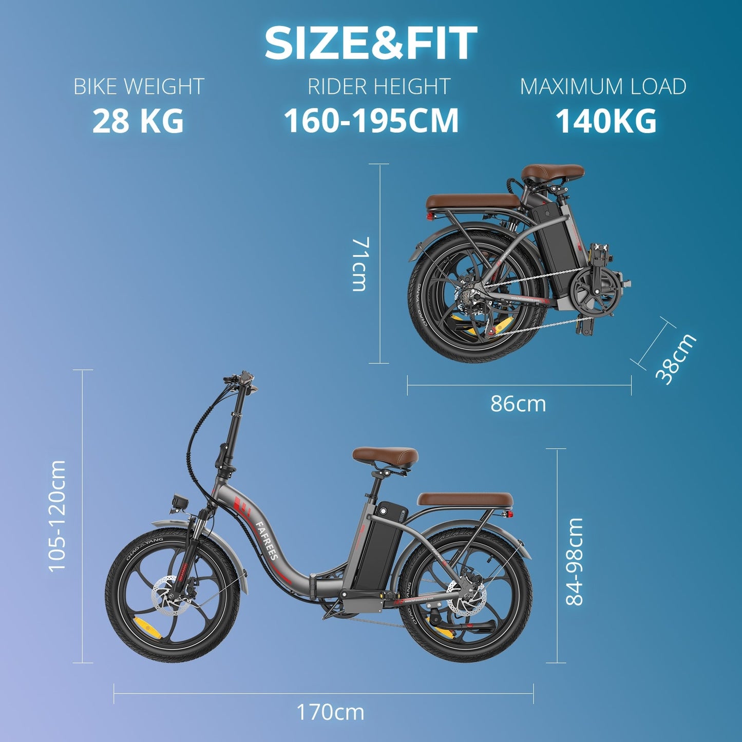 [EU] FAFREES F20+ Pro Foldable 20 Fat-tire E-Bike