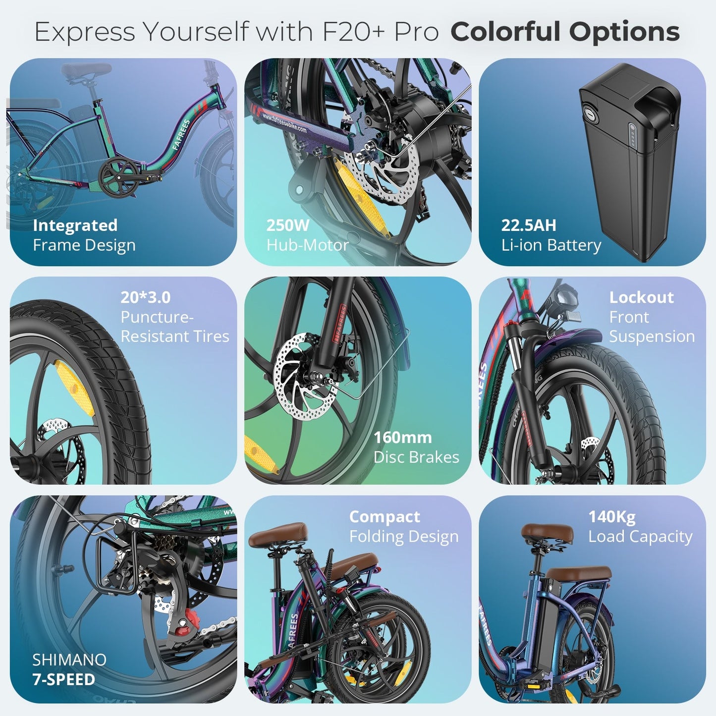 [EU] FAFREES F20+ Pro Foldable 20 Fat-tire E-Bike