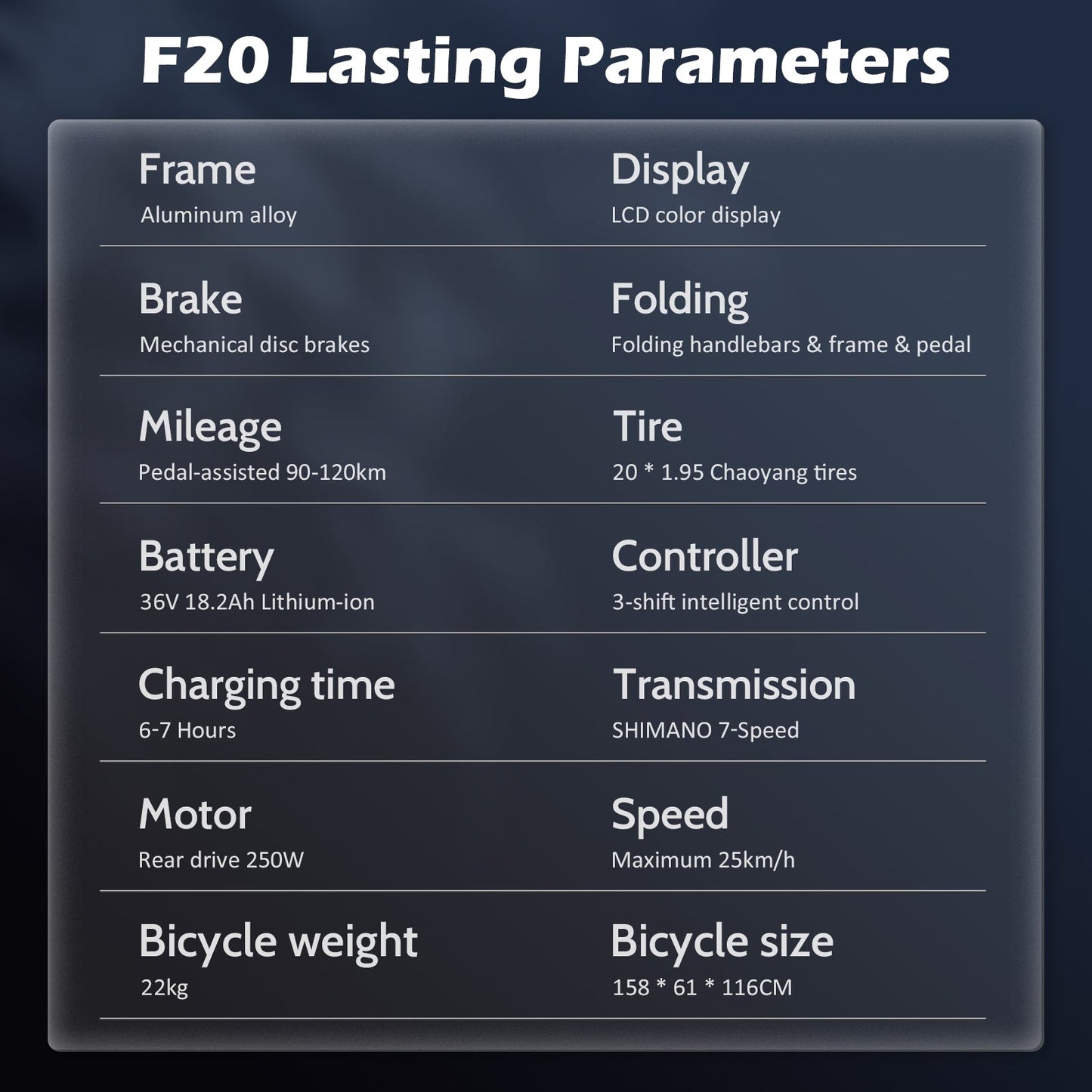 [EU]FAFREES F20 Lasting Folding City Ebike