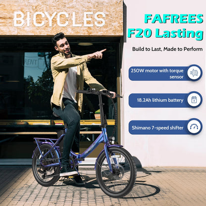 [EU]FAFREES F20 Lasting Folding City Ebike