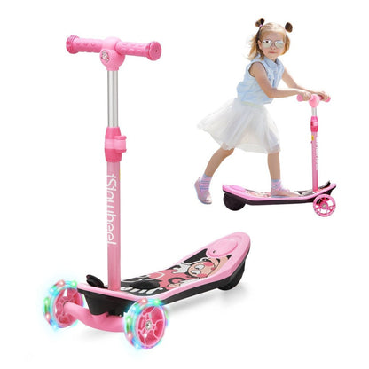 ISINWHEEL Mini Pro Kids 3 Wheel Electric Scooter 60W Motor 12.8-14.6V 5Ah Battery (2 IN 1 Design)