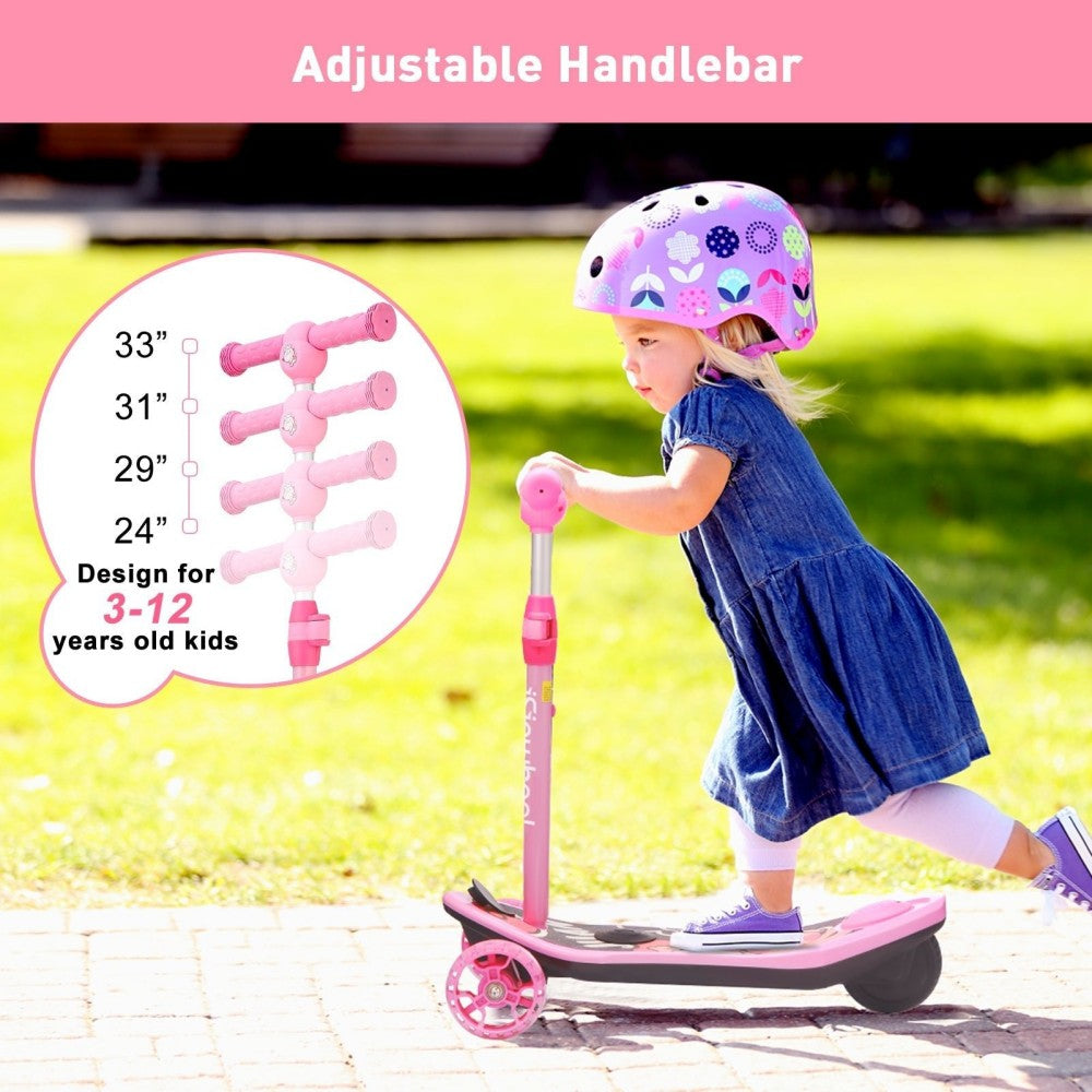 ISINWHEEL Mini Pro Kids 3 Wheel Electric Scooter 60W Motor 12.8-14.6V 5Ah Battery (2 IN 1 Design)