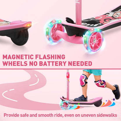 ISINWHEEL Mini Pro Kids 3 Wheel Electric Scooter 60W Motor 12.8-14.6V 5Ah Battery (2 IN 1 Design)