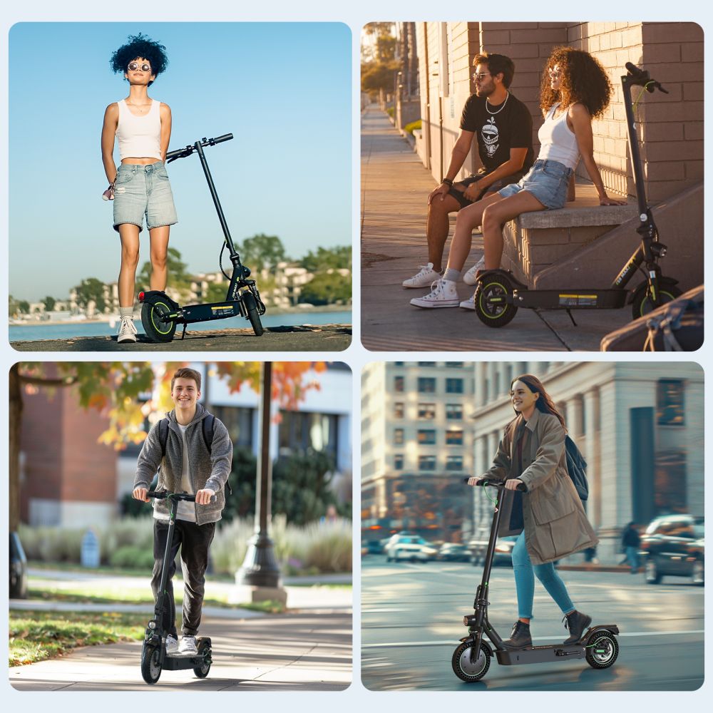 ISINWHEEL S9 Max 10 Folding Commuting Electric Scooter 500W Motor 42V 10Ah Battery