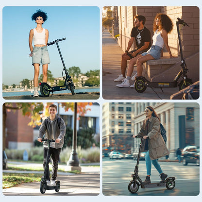 ISINWHEEL S9 Max 10 Folding Commuting Electric Scooter 500W Motor 42V 10Ah Battery