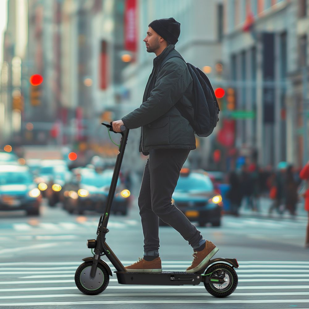 ISINWHEEL S9 Max 10 Folding Commuting Electric Scooter 500W Motor 42V 10Ah Battery