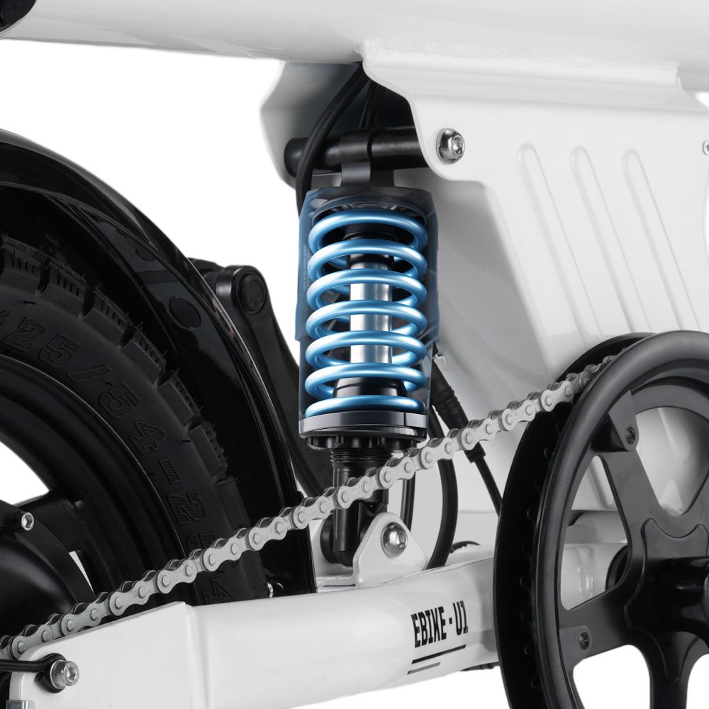 ISINWHEEL U1 14 Folding Electric Bike 500W Motor 36V 7.8Ah Battery