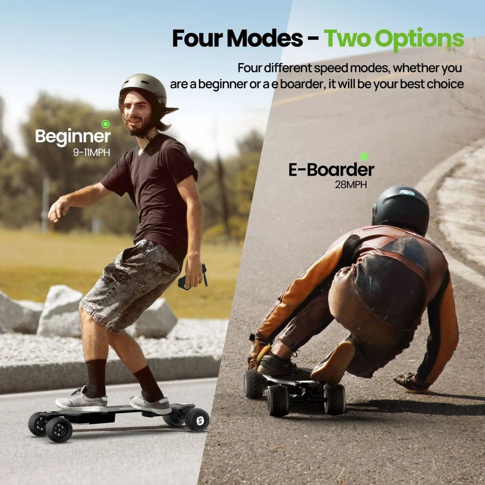 ISINWHEEL V8 Electric Skateboard 600W*2 Motor 37V 5Ah Battery