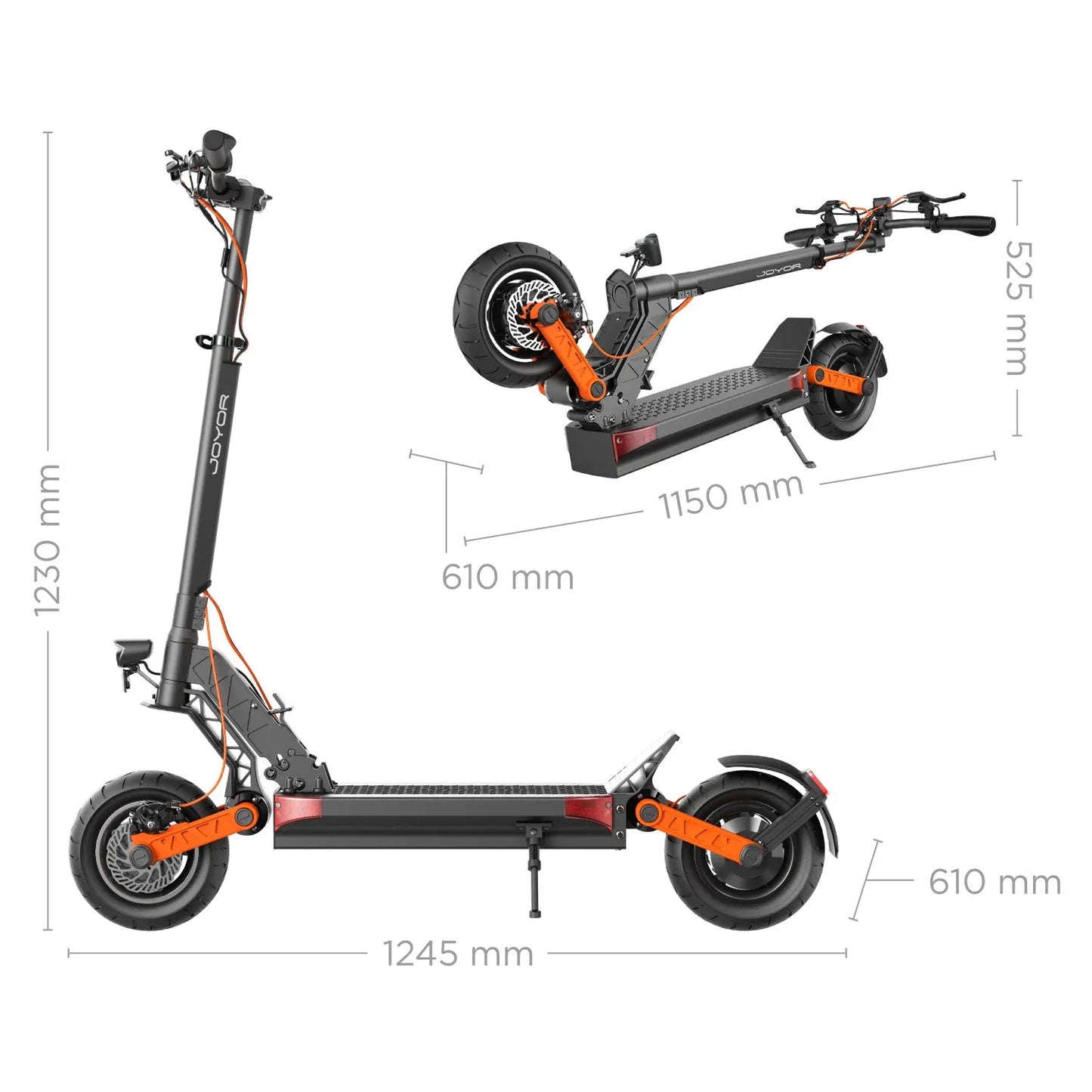 JOYOR S5-Z Off-Road Electric Scooter 600W Combo (EU)