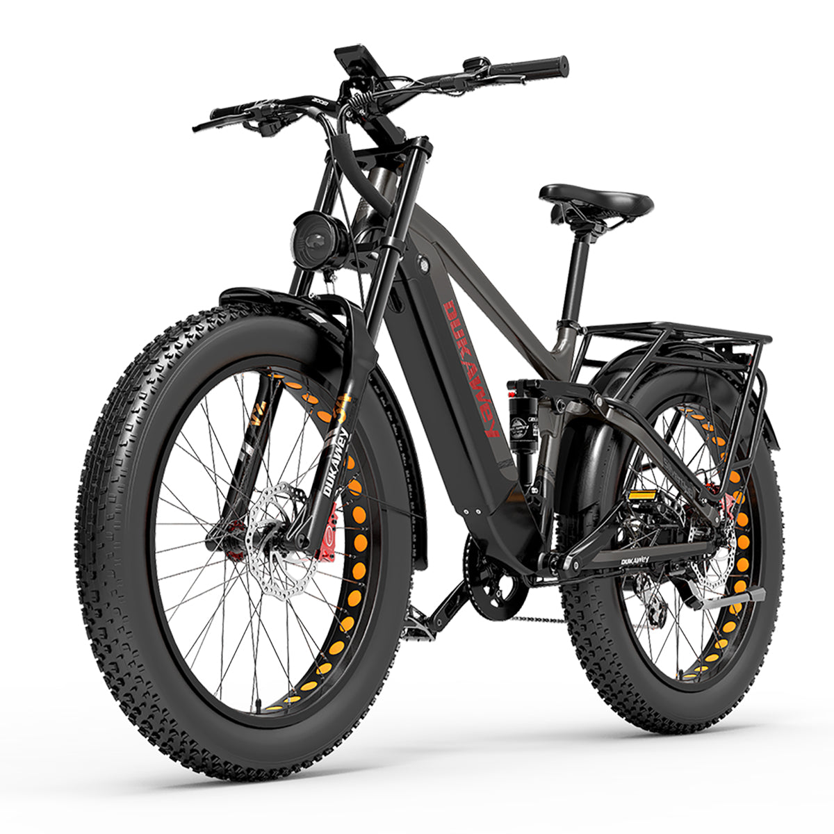 Dukawey Silvertip8 1000W 26 Fat Bike Mountain E-Bike