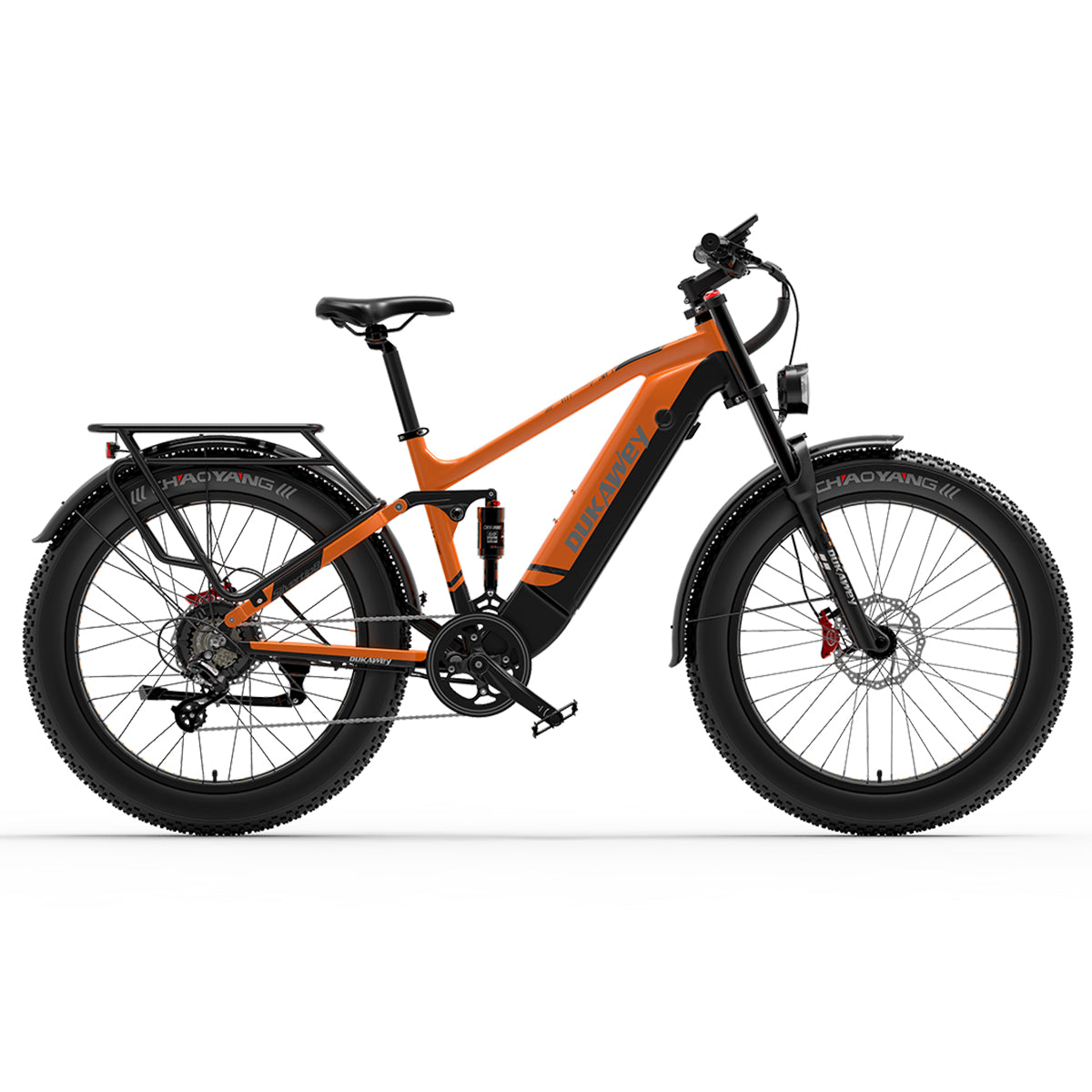 Dukawey Silvertip8 1000W 26 Fat Bike Mountain E-Bike