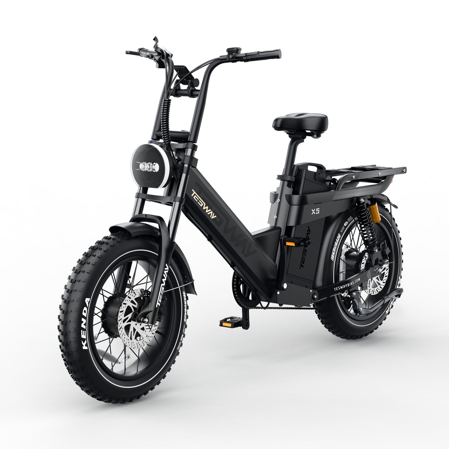 TESWAY X5 AWD Step-Thru E-Bike – 3000W Motor | UK warehouse