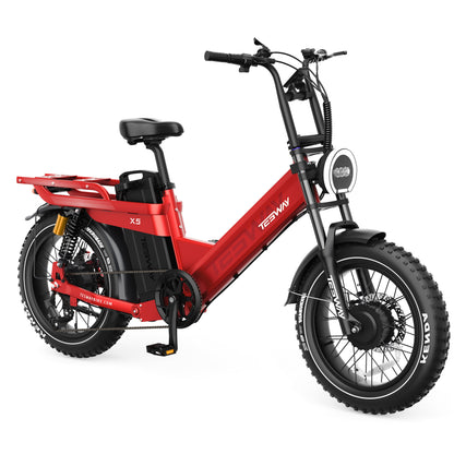 TESWAY X5 AWD Step-Thru E-Bike – 3000W Motor | UK warehouse