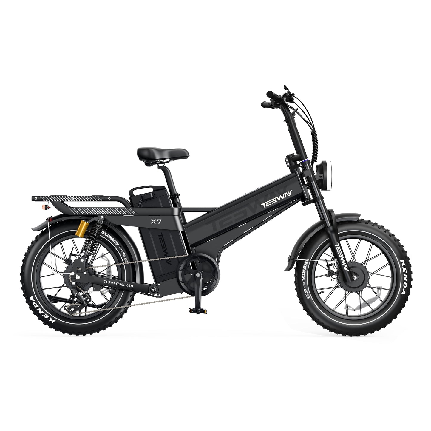 TESWAY X7 AWD - 3000W E-bike 200N·M Torque | UK warehouse