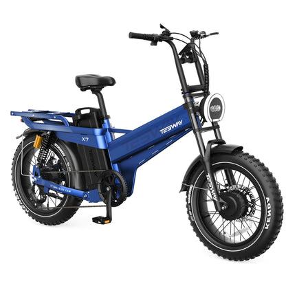 TESWAY X7 AWD - 3000W E-bike 200N·M Torque | UK warehouse