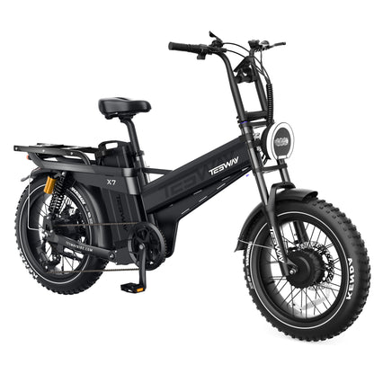 TESWAY X7 AWD - 3000W E-bike 200N·M Torque | UK warehouse