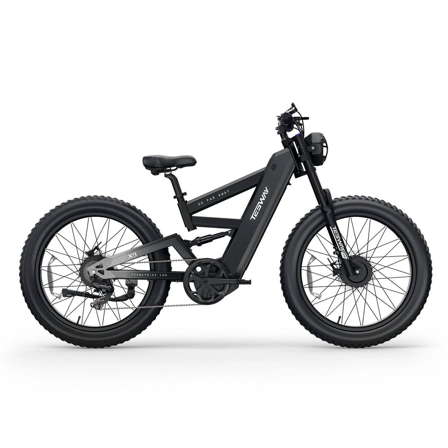 TESWAY X9 AWD - 4000W Dual Motors Electric Mountain Bike | Pre-sales