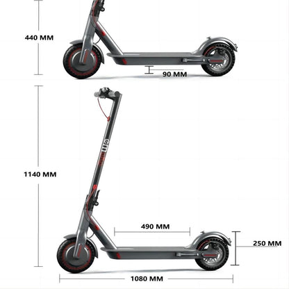 EMOKO HT-T4 Max 10 Folding Electric Scooter 500W Motor 36V 15Ah Battery With APP And Suspension
