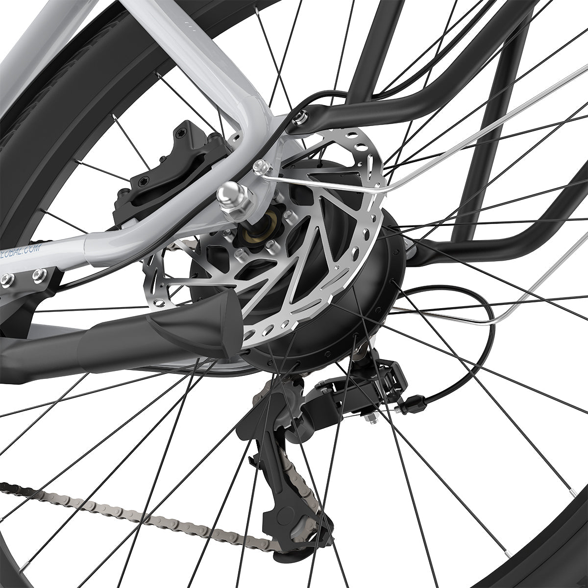 ONESPORT OT05 Step-Thru Electric City Bike Combo