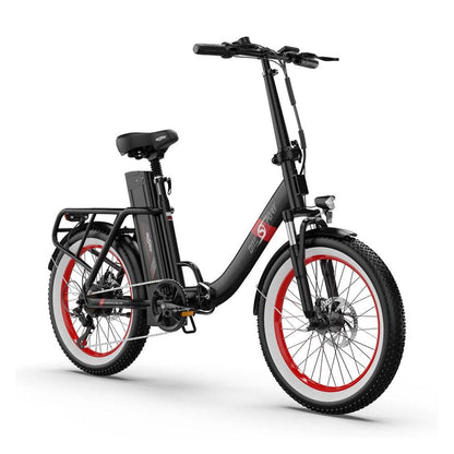 OneSport OT16-2 250W 20 Foldable Electric Bike 816Wh E-bike 48V 17Ah Battery Support APP