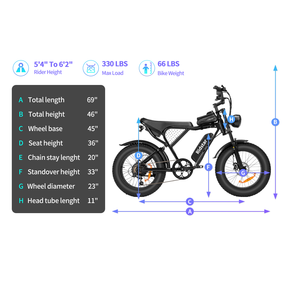 RIDSTAR Q20 Electric Dirt Bikes Combo