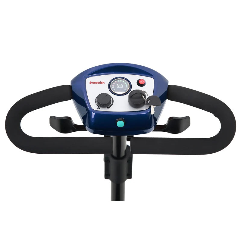SWEETRICH S1 SPORT 9″ 4 Wheel Electric Mobility Scooter | 300W . 24V 12Ah